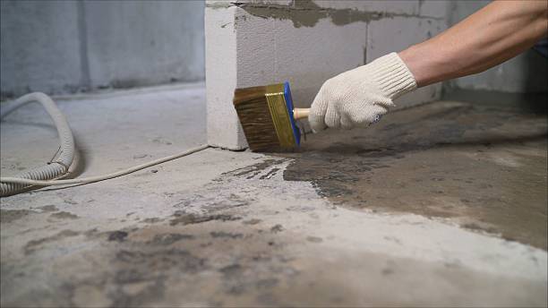 Crawl space vapor barrier installation in Bowie, MD